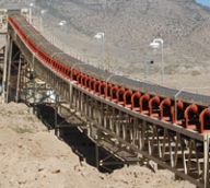conveyor belt, conveyor idlers