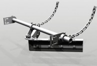 vplow hinged conveyor belt cleaner