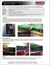 Solving Tracking Problem on FGD Scrubber Conveyor3