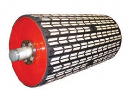 Red Pulley Lagging