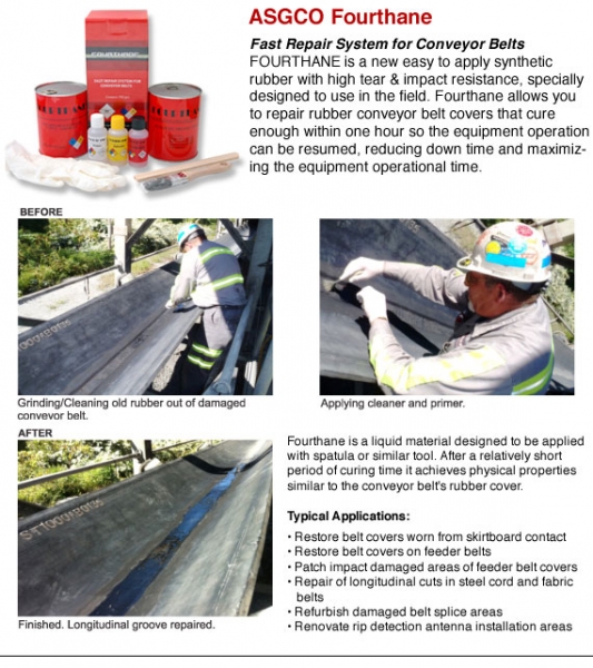 Fast Repair System for Conveyor Belts
