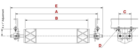 Flat Return Tru-Trainer Diagram