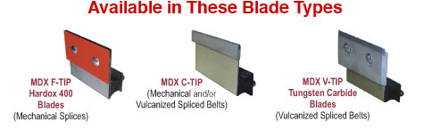 Razor-Back MDX blade options