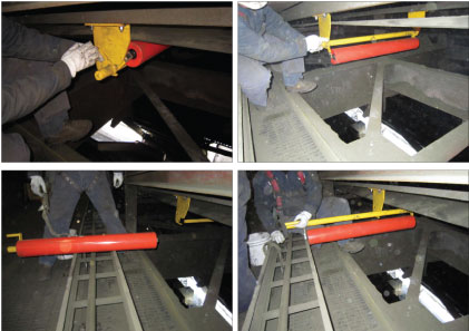 Return Roll Changer in application