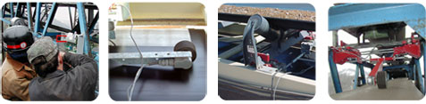 Conveyor Belt Weigh Scale in application