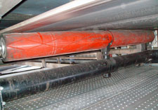 Tru-Trainer dual return idler in application