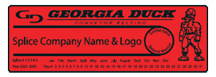 Georgia Duck Splicing Logo