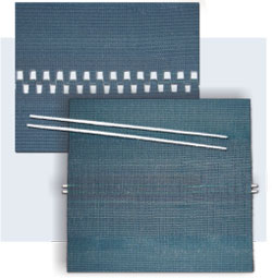 Hinged lace for vulcanized belt splicing