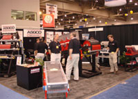 ASGCO trade show booth