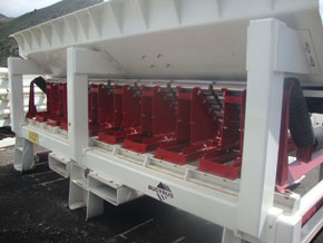 Modular Impact Beds in application
