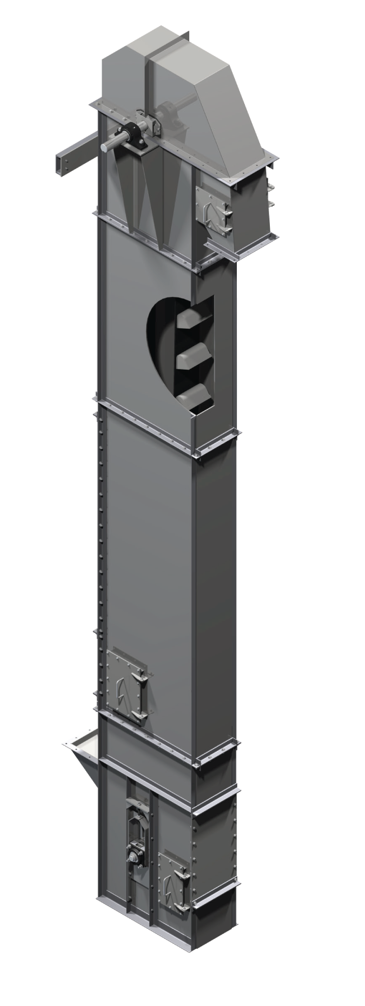 Material Handling Screw Conveyors and Bucket Elevators Conveyors